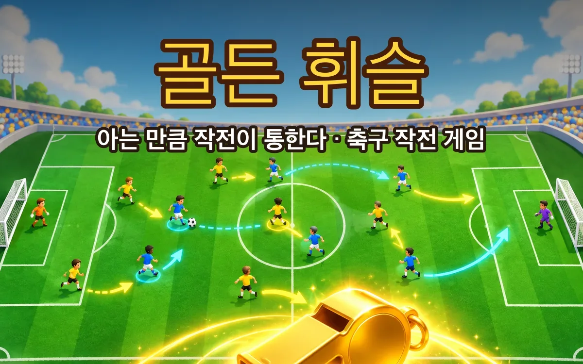 골든 휘슬 Golden Whistle 화면