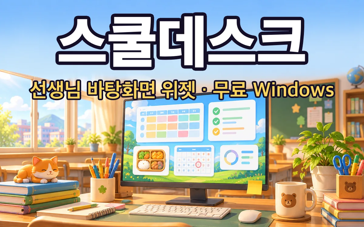 스쿨데스크 SchoolDesk 화면