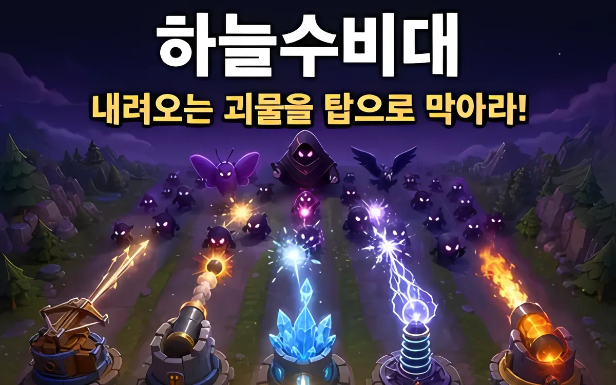 하늘수비대 SkyGuard 화면